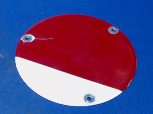 S225-1 Cessna - Plate - Inspection (3 Hole 5 Inch Dia) USE WITH 4.00 IN. OPENING